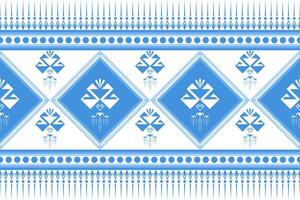 Geometric seamless ethnic pattern. Geometric ethnic pattern can be used in fabric design for clothes, wrapping, textile, embroidery, carpet vector