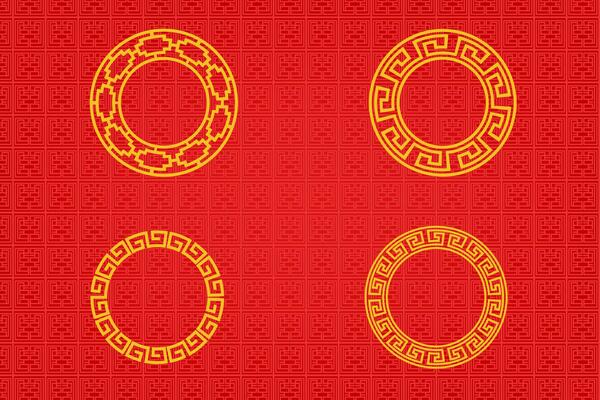 Chinese Oriental Border Ornament