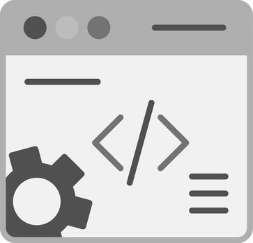 Web Development Vecto Icon vector