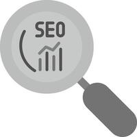 Seo Search Vecto Icon vector