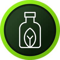 Biodegradable Creative Icon Design vector