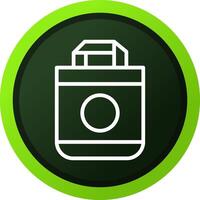 Tote Bag Creative Icon Design vector
