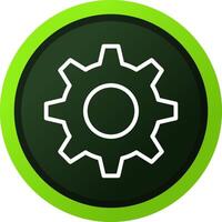 Cog Creative Icon Design vector