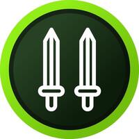 Swords Creative Icon Design vector