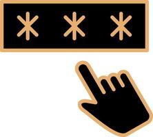 Password Vecto Icon vector