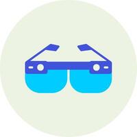 Smart Glasses Vecto Icon vector