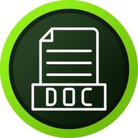 Doc Creative Icon Design vector