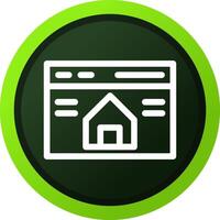 Property Sale Creative Icon Design vector