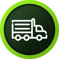 Truck Creative Icon Design vector