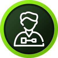 Worker Creative Icon Design vector