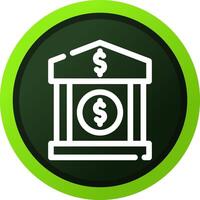 Bank Creative Icon Design vector