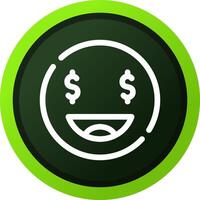 Greedy Creative Icon Design vector