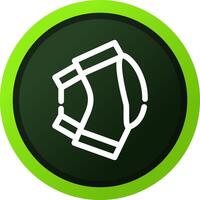 Kneepad Creative Icon Design vector