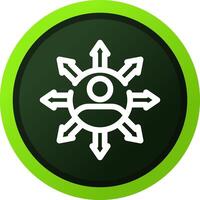 Influence Creative Icon Design vector