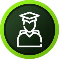 Student Creative Icon Design vector