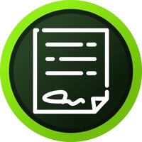 Document Creative Icon Design vector