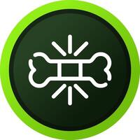 Bone Creative Icon Design vector
