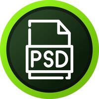 diseño de icono creativo de archivo psd vector