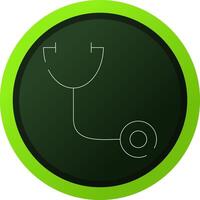 Stethoscope Creative Icon Design vector