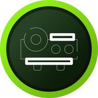 Projector Creative Icon Design vector