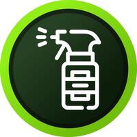 Spray Bottle Creative Icon Design vector