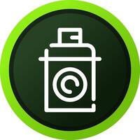 Spray Paint Creative Icon Design vector