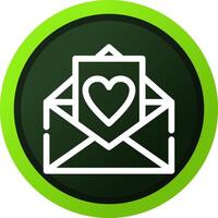 Love Letter Creative Icon Design vector