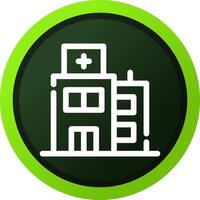 Hospital Creative Icon Design vector