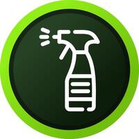 Spray Bottle Creative Icon Design vector