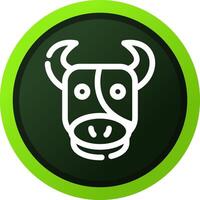 Cow Creative Icon Design vector