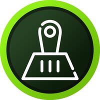 Garbage Picker Creative Icon Design vector
