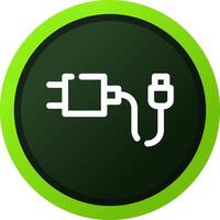 Charging Creative Icon Design vector