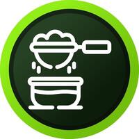 Strainer Creative Icon Design vector