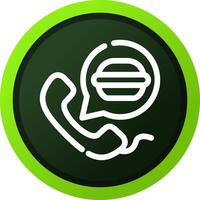 Telephone Creative Icon Design vector