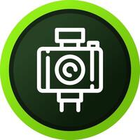 Camera Creative Icon Design vector