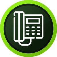 Telephone Creative Icon Design vector