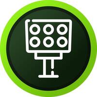 Light Creative Icon Design vector