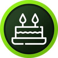 Cake Creative Icon Design vector