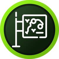 Map Creative Icon Design vector