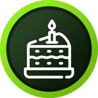 Cake Creative Icon Design vector