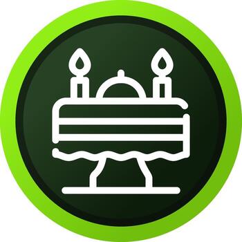 diseño de icono creativo de mesa vector