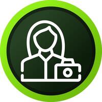 Photographer Creative Icon Design vector