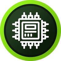 Cpu Creative Icon Design vector