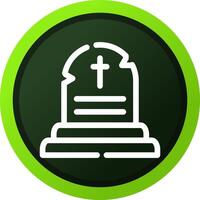 Tomb Creative Icon Design vector