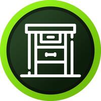 End Table Creative Icon Design vector