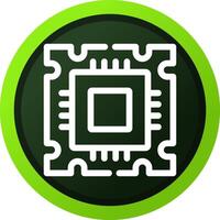 Processor Creative Icon Design vector