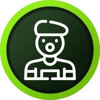 Mime Creative Icon Design vector