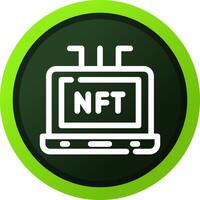 Nft Creative Icon Design vector