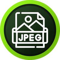 Jpeg Creative Icon Design vector
