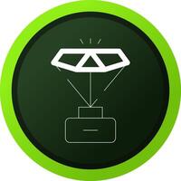 glyph Gradient Box Design vector